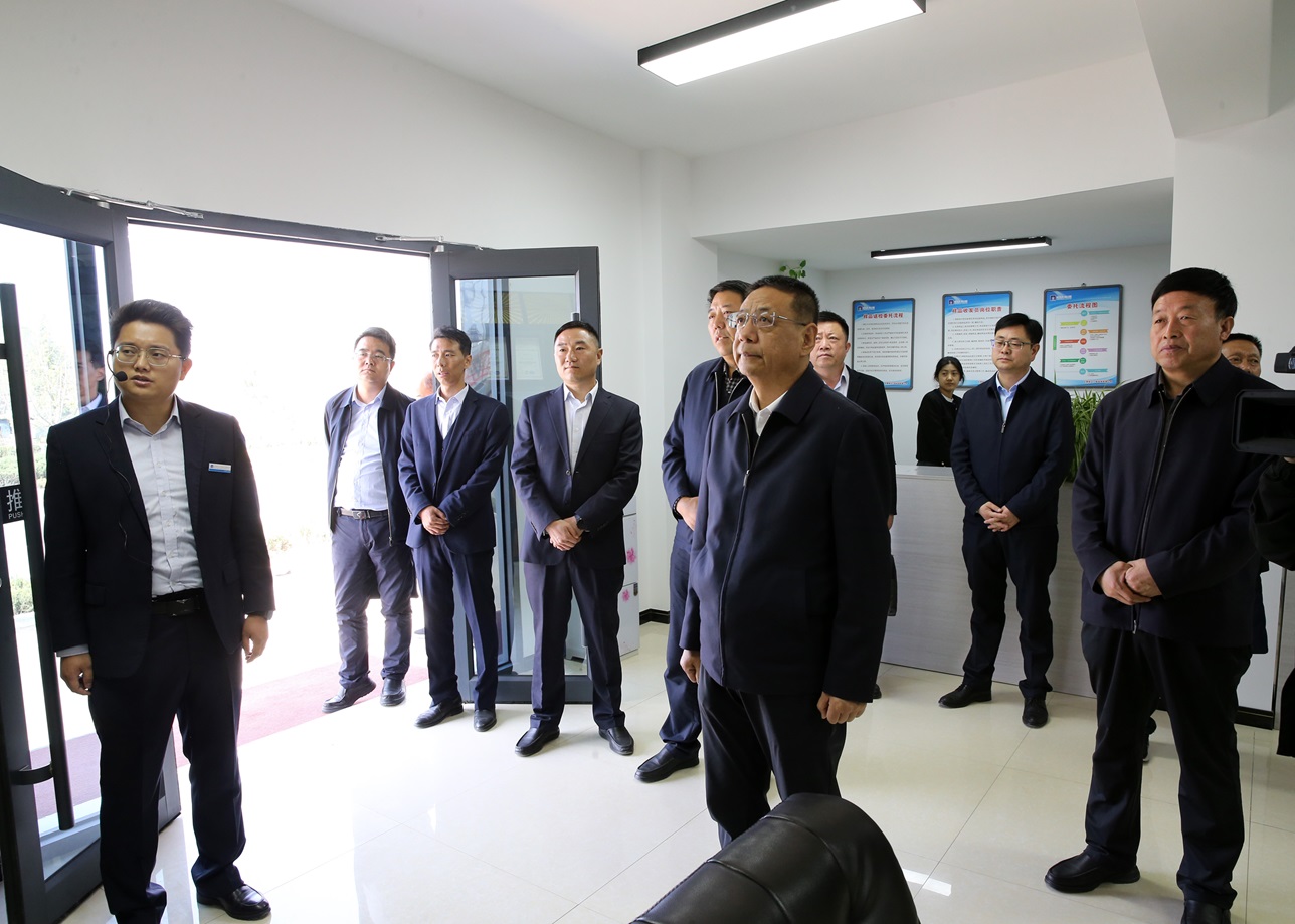 慶陽市政協領導蒞臨我公司指導調研工作
