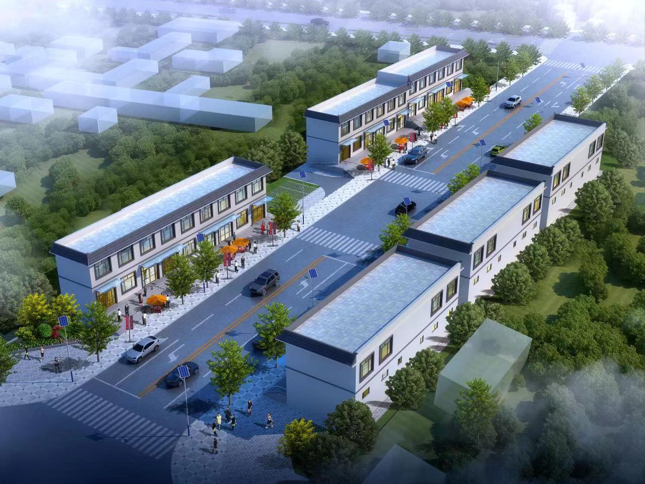 環縣甜水鎮光明路綜合商業街